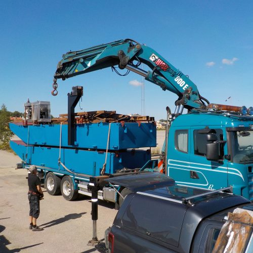 Transport borrflotte