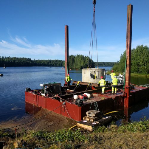 Flexi-stödbensponton